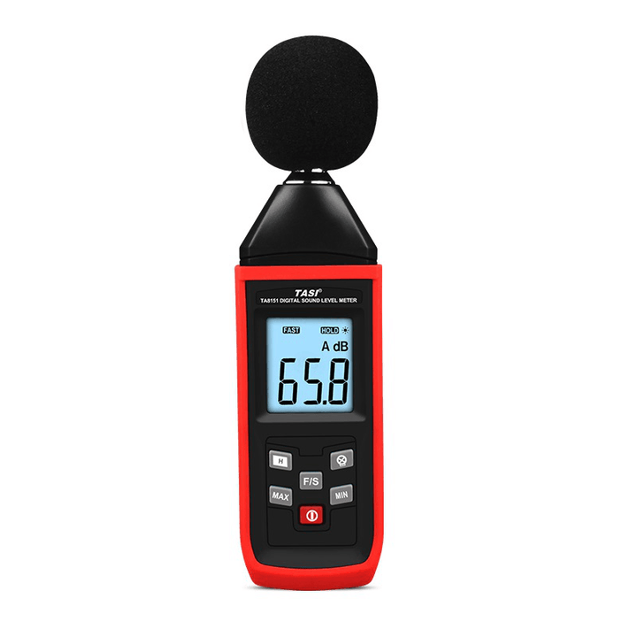 TASI® TA8151 Digital Sound Level Meter 30~130Db Decibel Meter Logger Noise Detector Digital Noise Audio Diagnostic Tool - MRSLM