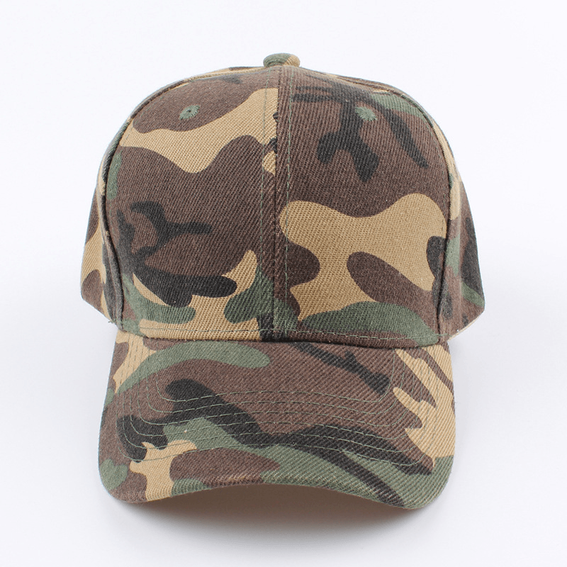 Retro Cap Camouflage Baseball Cap Men'S and Women'S Sun Hat Curved Brim Hat - MRSLM