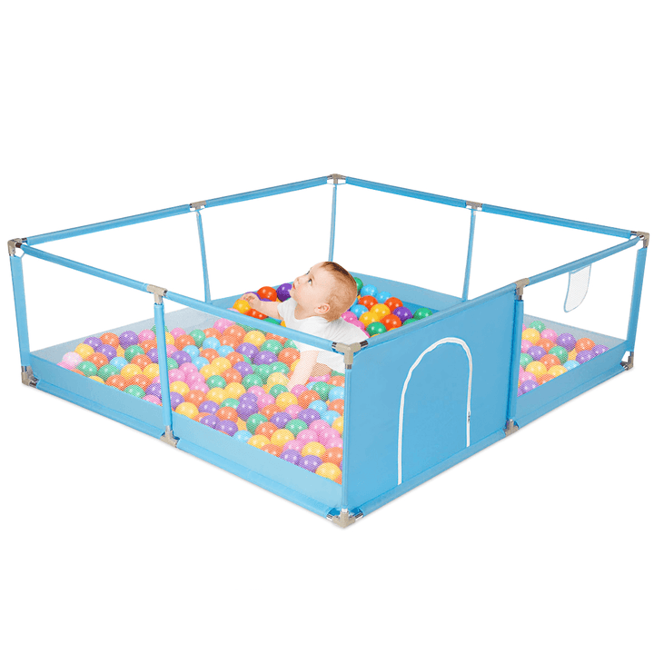 1.8X2M Baby Playpen Interactive Safety Gate Children Play Yards Tent Basketball Ocean Court - MRSLM