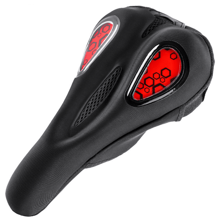 WEST BIKING Bike Saddle Cover Memory Foam Waterproof 7 Layer Breathable Silicone Bike Seat Protector for Mountain Road Bike - MRSLM