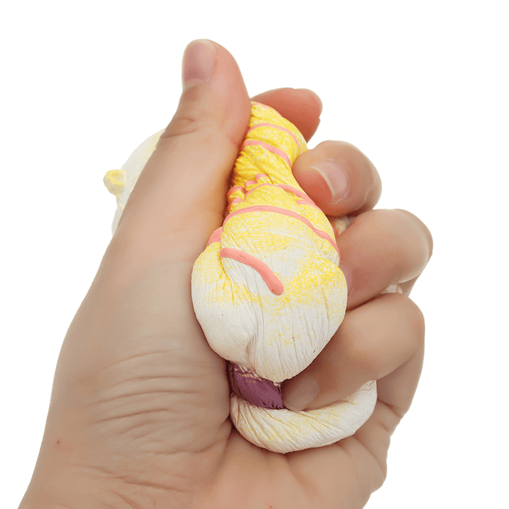 Cream Pineapple Bread Bag Puff Squishy 8Cm Slow Rising Toy Soft Gift Collection - MRSLM