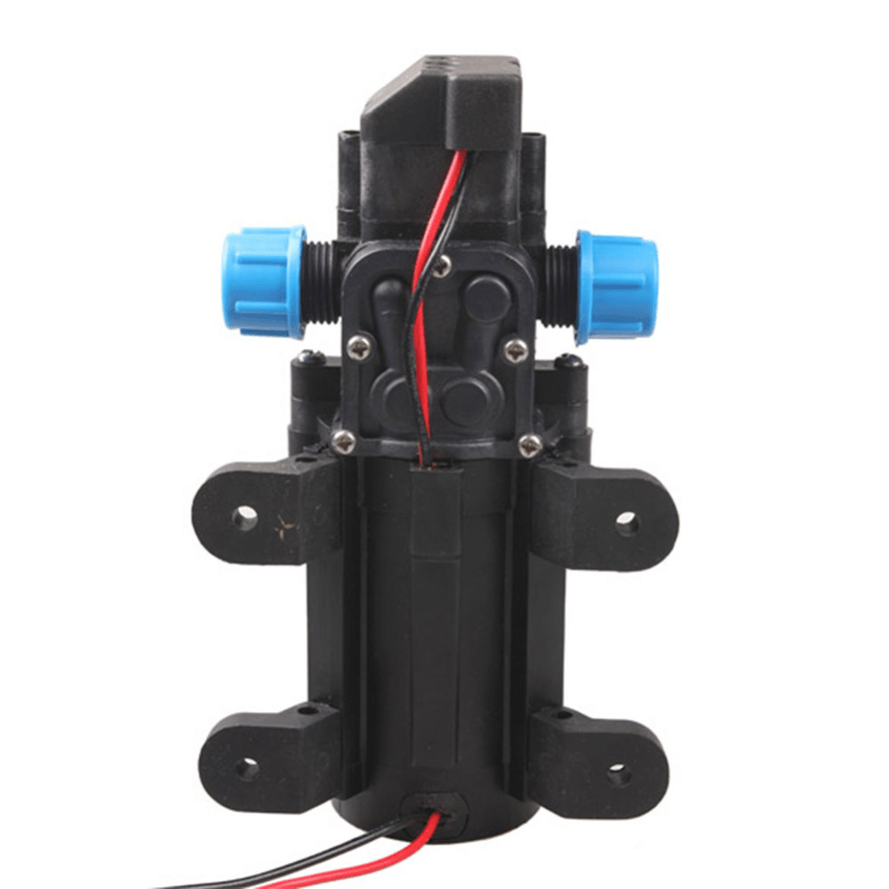 12V 60W High Pressure Micro Diaphragm Water Pump Automatic Switch 5L/Min Range 8M Diaphragm - MRSLM