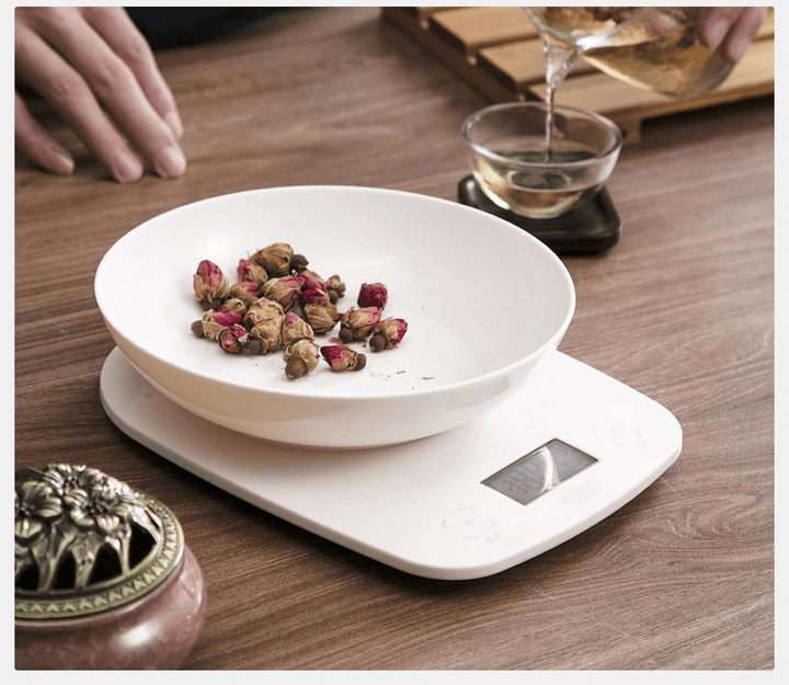 2G-5Kg ABS Portable Electronic Kitchen Scale LCD Display Intelligent Touch Switch Baking Scale W/ Detachable Tray High Precision From - MRSLM