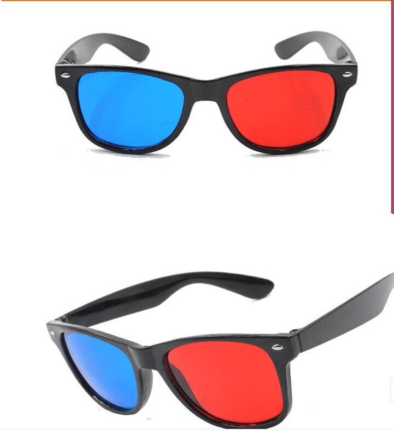 Red and Blue 3D Glasses Stereo - MRSLM