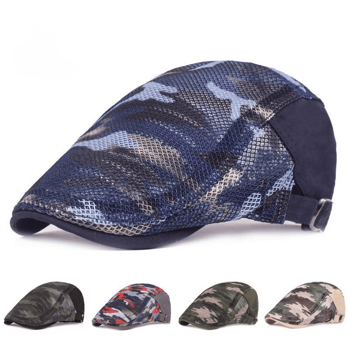 Mesh Summer Camouflage Mesh Beret - MRSLM