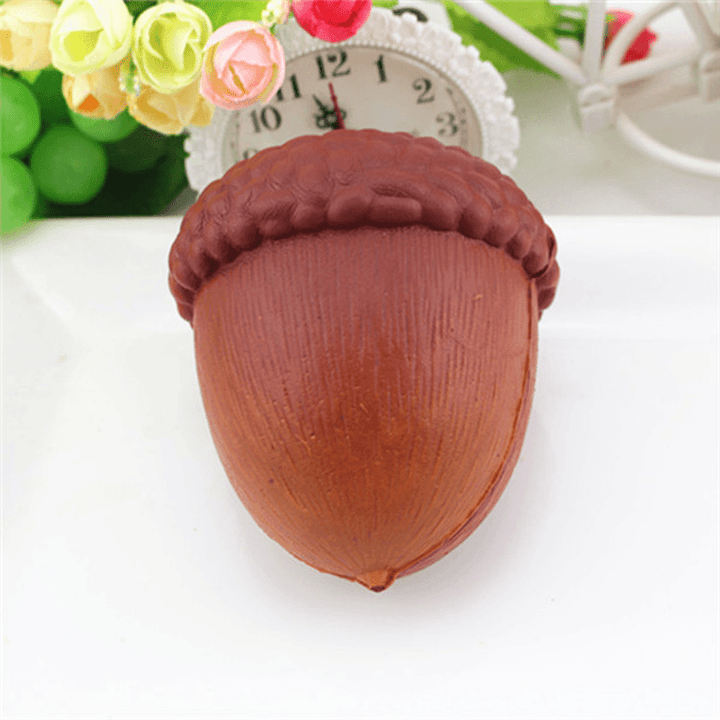 Squishy Acorn 11Cm Soft Slow Rising Cute Kawaii Collection Gift Decor Toy - MRSLM