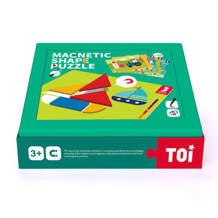 Advanced Shape Magnetic Tangram Puzzle - MRSLM