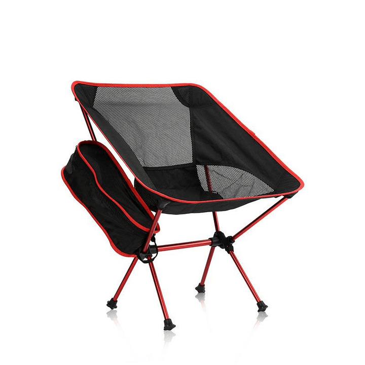 Folding Chair Portable Aluminum Moon Chair Leisure Folding Chair Outdoor Beach Outdoor Fishing Camping Barbecue Picnic Beach Load 150Kg - MRSLM