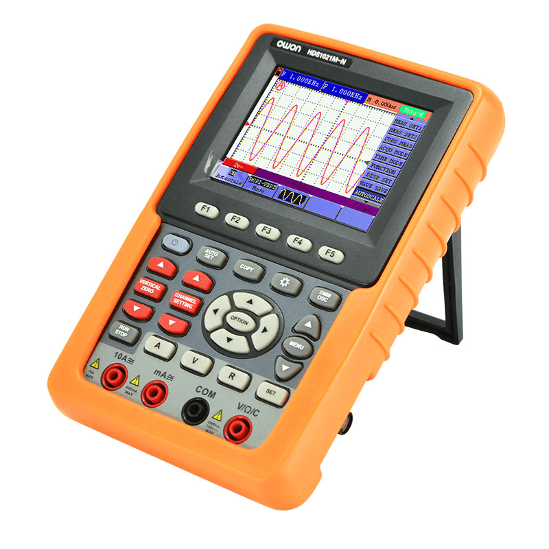 OWON HDS1021M-N 2 in 1 Digital Oscilloscope +Multimeter 1 Channel Handheld Portable 20Mhz Bandwidth USB Oscilloscopes - MRSLM