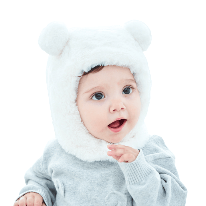 Ear Protection Bear Baotou Hat Boys and Girls Hats - MRSLM