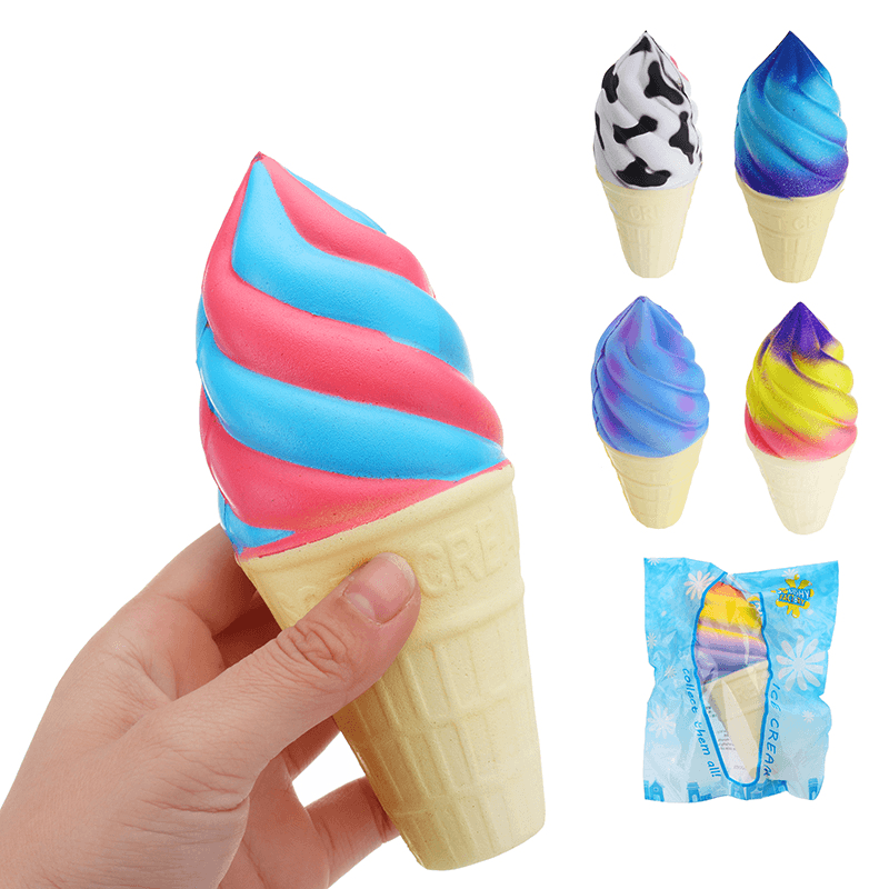 Squishy Ice Cream 15.4*6.2*6.2Cm Slow Rising with Packaging Collection Gift Soft Toy - MRSLM