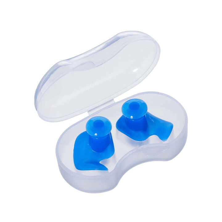 2 Pairs Kids Upgraded Silicone Swimming Earplugs Waterproof Reusable Silicone Ear Plugs for Swimming Showering Surfing Snorkeling and Other Water Sports - MRSLM