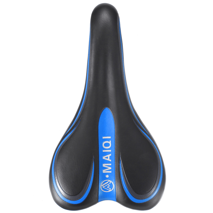 26X16Cm Breathable Leather Junior Youth Kids Saddle Bicycle Soft Seat for BMX MTB Mountain Bike - MRSLM