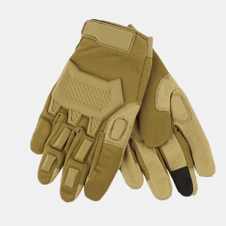 Outdoor Tactical Gloves Taktische Handschuhe Gloves Bicycle Bike Motorcycle Gloves Riding Non-Slip Gloves Touch Screen Protective Gloves - MRSLM