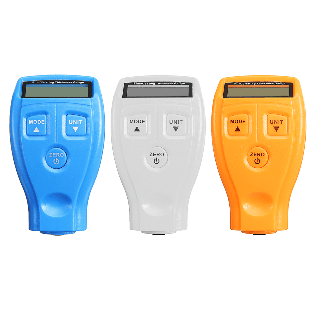 Thickness Tester Digital Auto Car Paint Coating Measuring Gauge Meter 3 Colors - MRSLM