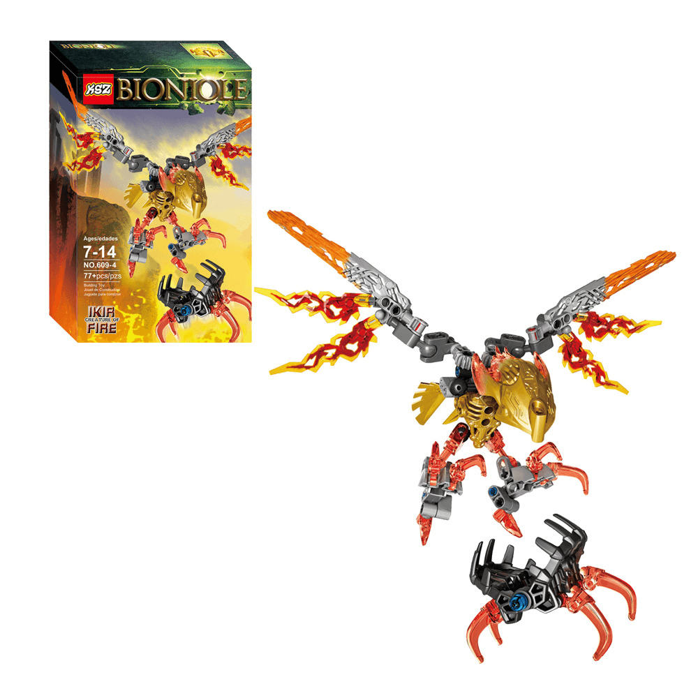 Bionicx Warrior Building Block Jungle Hero Building-Block Toys Christmas Gifts Compatible with DIY Educating Children Block Size - MRSLM