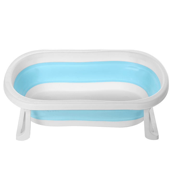 Baby Bathtub Foldable Travel Bath Large Newborn Kids Deluxe Wash Bath Tub - MRSLM