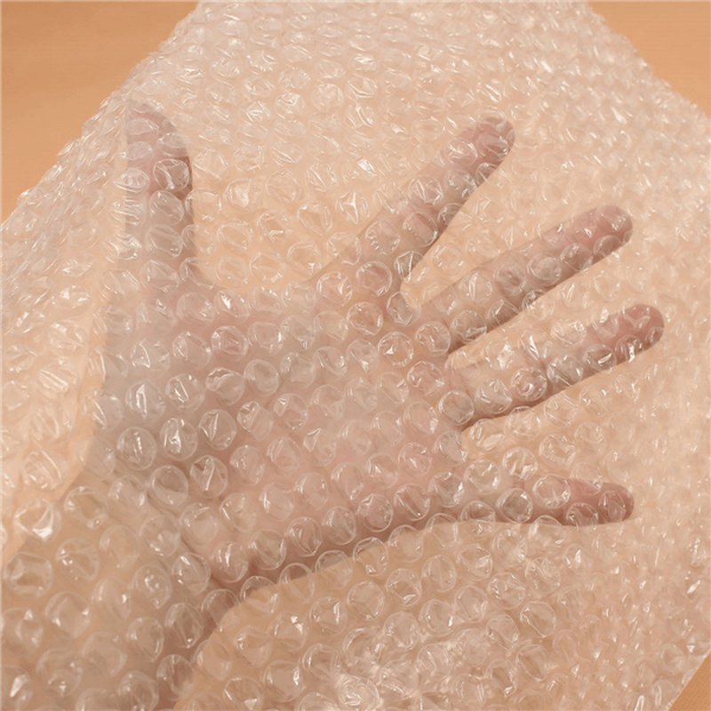 20Pcs Clear Shakeproof Recyclable Small Packing Pouches Poly Bubble Wrap Bags - MRSLM