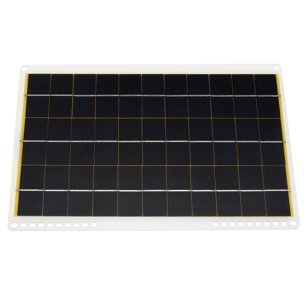 15W Solar Panel 12V Polycrystalline Solar Panel Fast Outdoor Emergency Charging - MRSLM