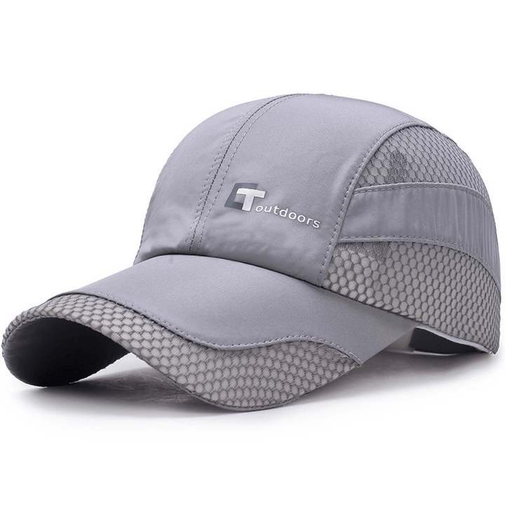 Men Summer Quick-Drying Mesh Breathable Baseball Cap - MRSLM