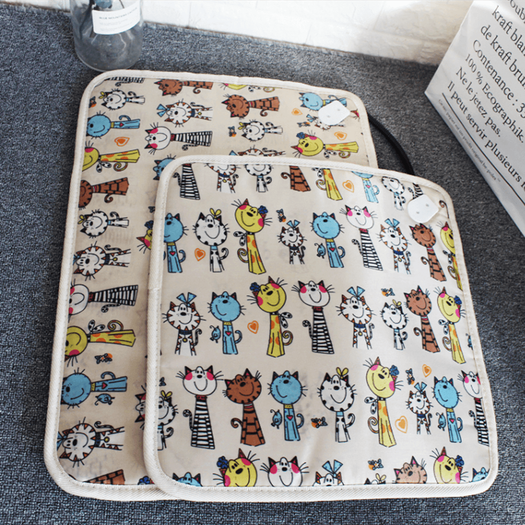 45X45/45X60Cm 220V Waterproof Pet Dog Electric Heater Keep Warmer Pad Bed Mat Cat Puppy Heating Pad - MRSLM