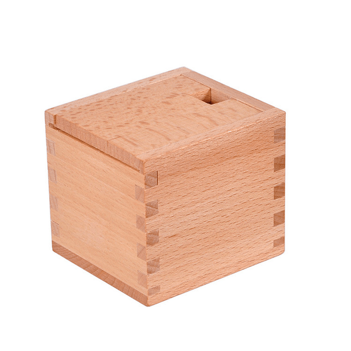 Wooden Educational Toy Kongming Lock Obliquely Placed Building Blocks - MRSLM