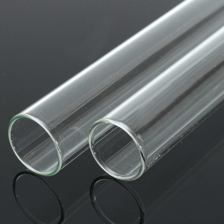 5Pcs Transparent Lab Borosilicate Glass Test Tube in Diffrent Size for Laboratory - MRSLM