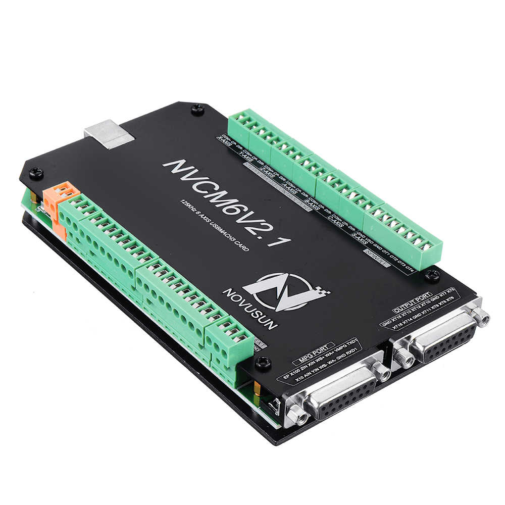 Machifit NVCM 3/4/5/6 Axis CNC Controller MACH3 USB Interface Board Card for Stepper Motor CNC Engraving - MRSLM