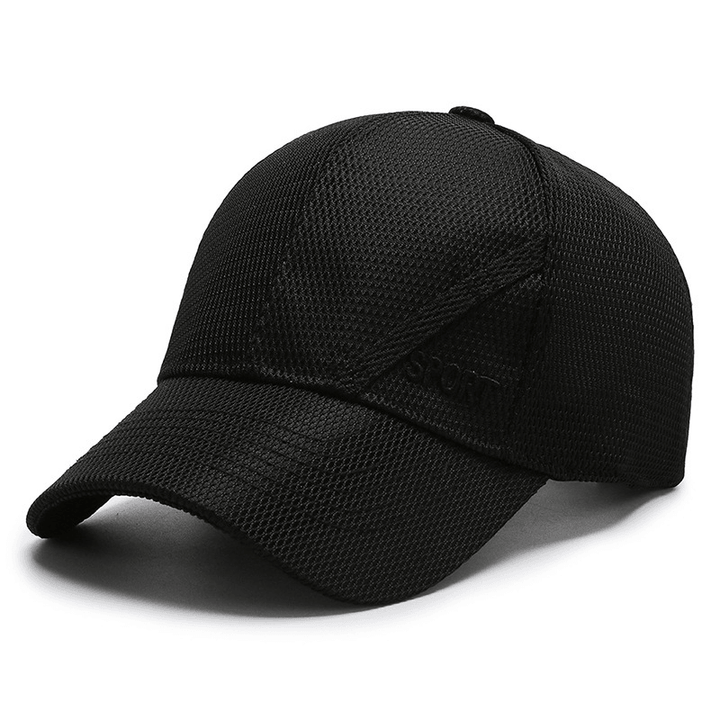 Hat Men'S Baseball Cap Women'S Mesh Sports Running Breathable - MRSLM