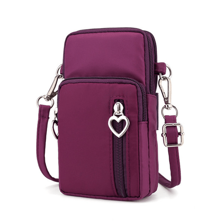 Women Nylon Water Resistant Crossbody Bag - MRSLM