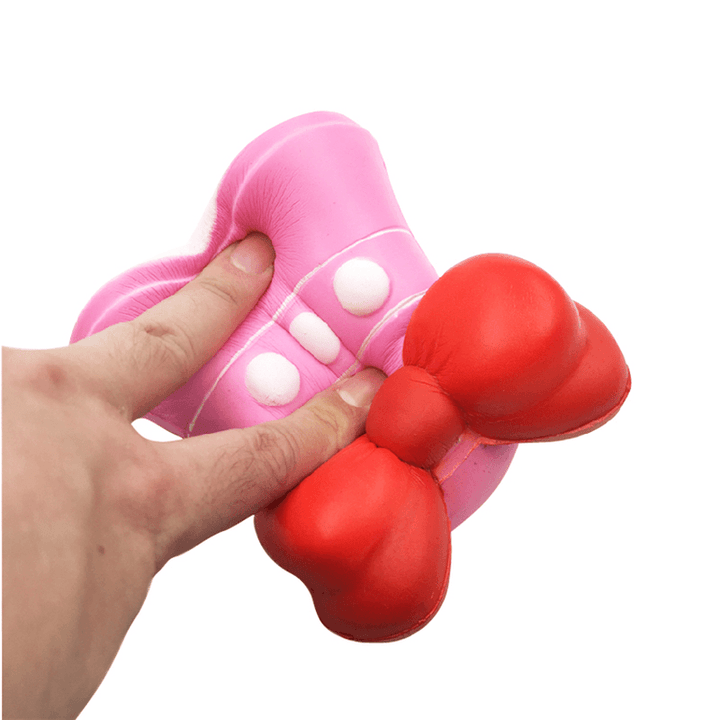 Squishyfun Jingle Bell Squishy Jumbo 12Cm Christmas Gift Decor Collection Slow Rising with Packaging Toy - MRSLM