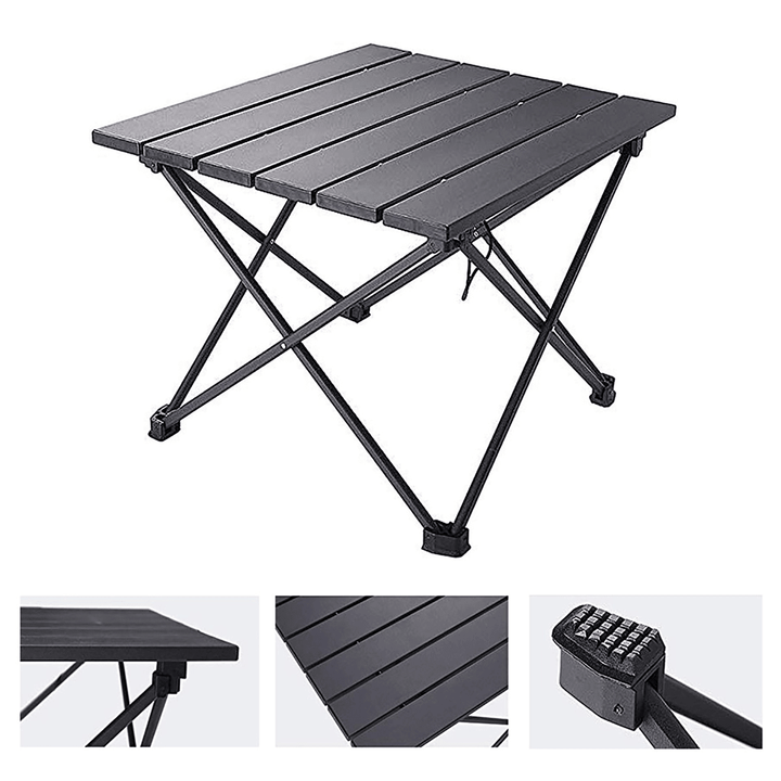 Portable Folding Table Camping Picnic Beach Desk Aluminium Alloy for Outdoor - MRSLM