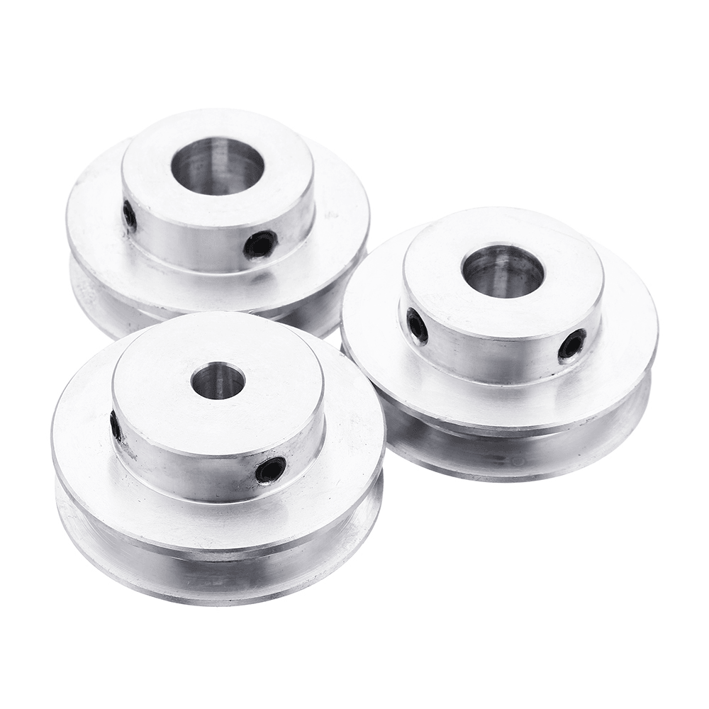 40MM Single Groove Pulley 4-12MM Fixed Bore Pulley Wheel for Motor Shaft 6MM Belt - MRSLM