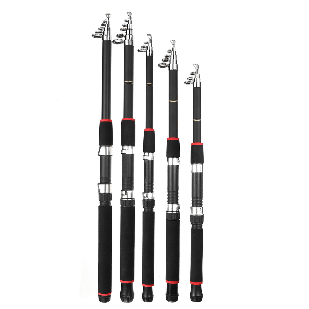 ZANLURE 1.8/2.1/2.4/3/3.6M Telescopic Fishing Rod Portable Sea Spinning Pole Fishing Tools - MRSLM