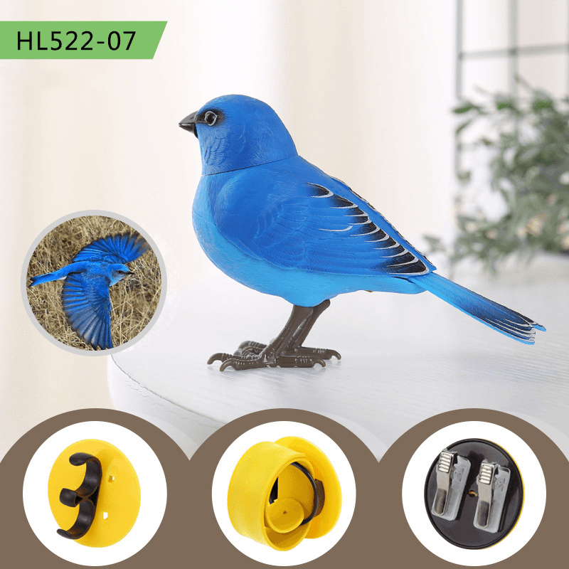 The Simulation Electric Singing Bird Toy Will Call and Move - MRSLM