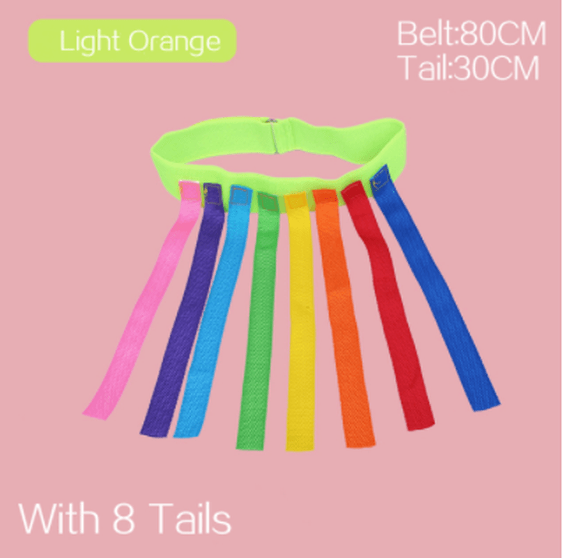 Catch the Tail Vest Pull the Tail Kindergarten Toys Children Sticky Jerseys Sense Integration Training Equipment Outdoor Sports Games - MRSLM