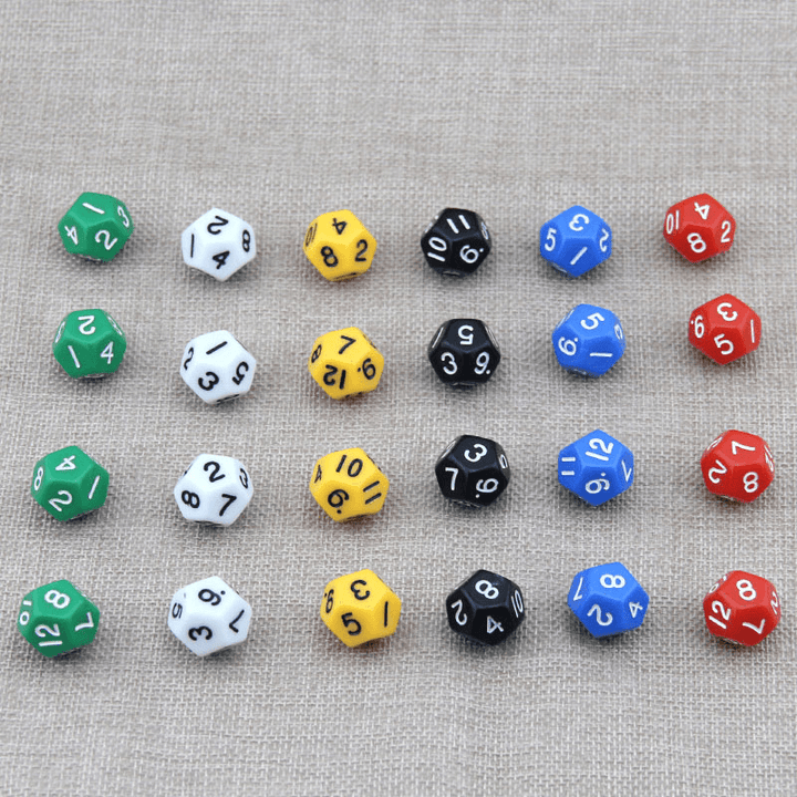 16-Sided Multi-Sided Dice Number Dice Toy Game Counting Dice - MRSLM