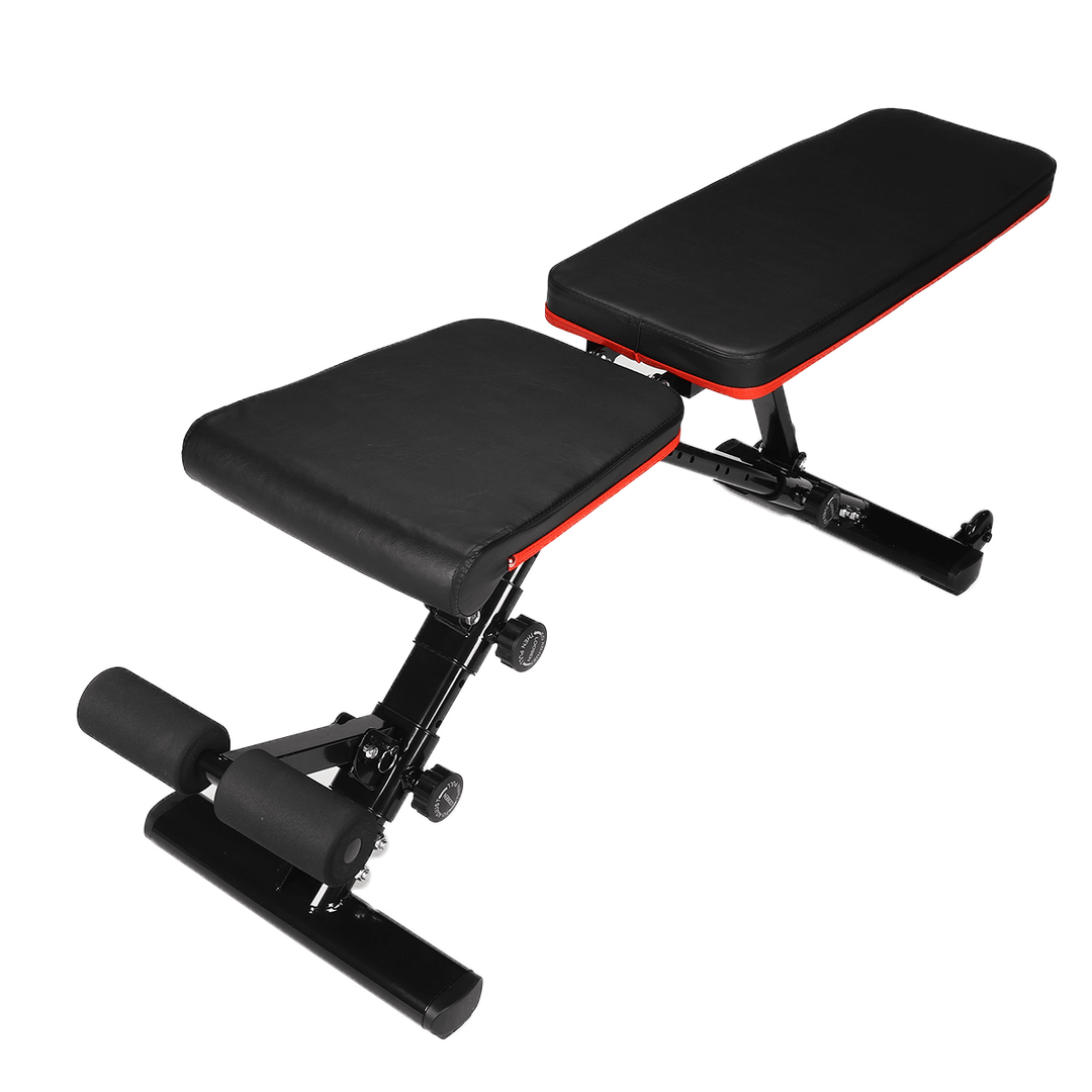 Adjustable Sit up Bench Folding Dumbbell Bench Abdominal Board Exerciser Home Gym Training Fitness Equipment - MRSLM