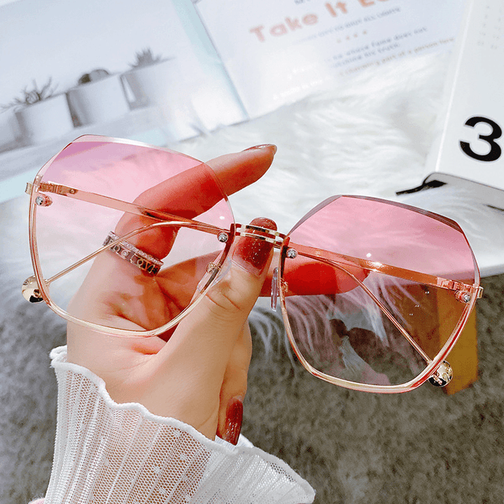 Fashion New Temperament Sunglasses Trend Net Celebrity Trimming Glasses Frame - MRSLM