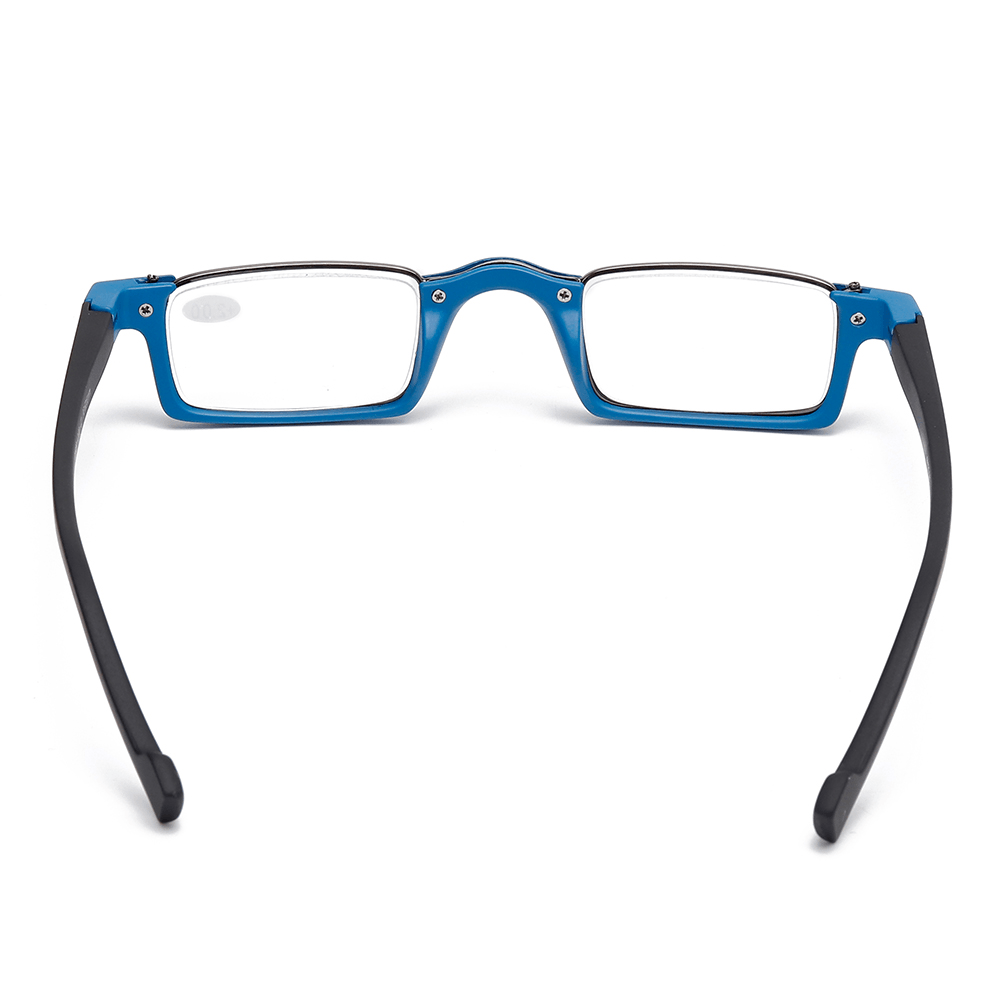 Unisex TR90 Frame HD Reading Glasses Bendable Square Glasses - MRSLM