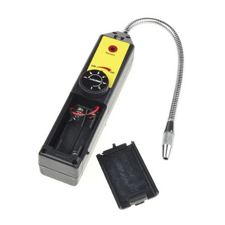 WJL-6000 MYLB Refrigerant Halogen Freon Leak Detector A/C R134 R410A R22 Air Gas HVAC Tool Black Gas Leak Detector - MRSLM