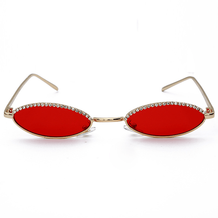 Personalized Crystal Fashion Cat Eye Sunglasses - MRSLM