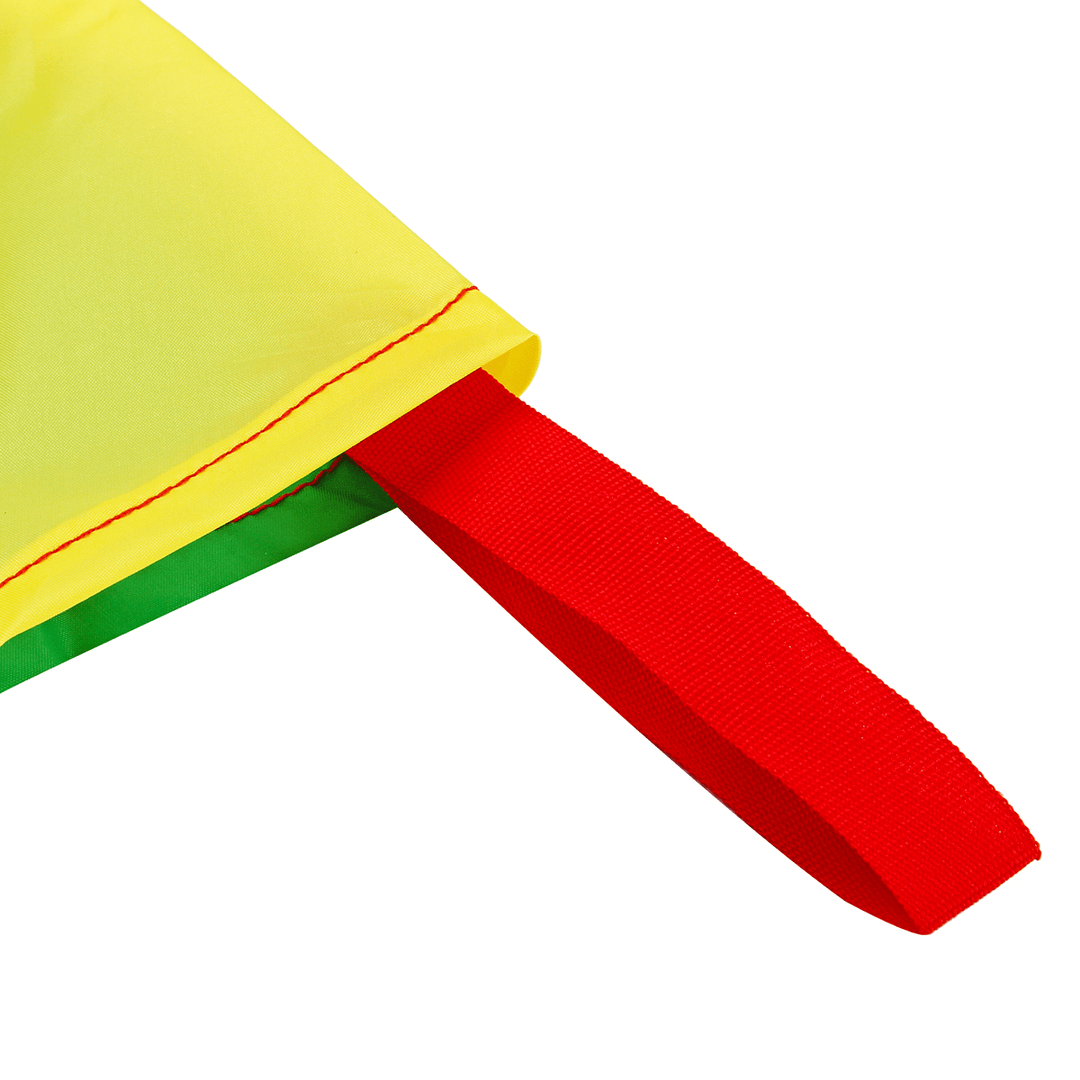 20Ft/6M Kids Play Rainbow Parachute Outdoor Game Park Flyer Development Exercise - MRSLM