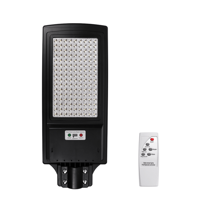 Led Street Light Radar Induction + Digital Display + Remote Control 144LED - MRSLM