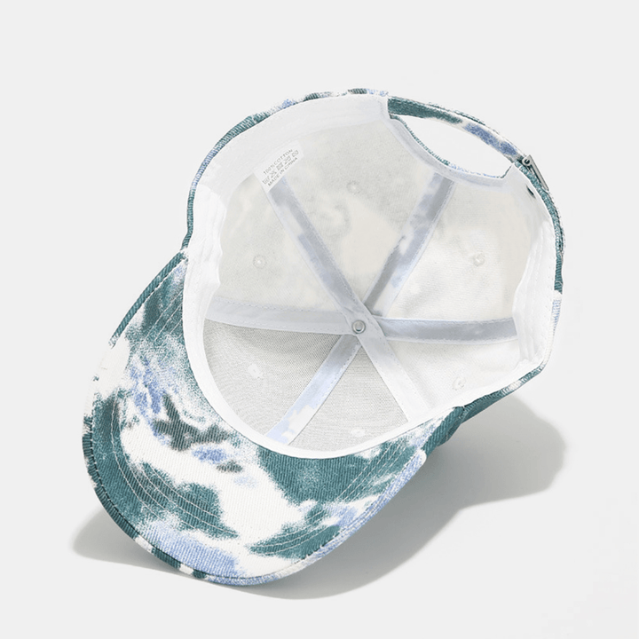 Tie-Dye Baseball Cap Fashion Leisure Shade Hat - MRSLM