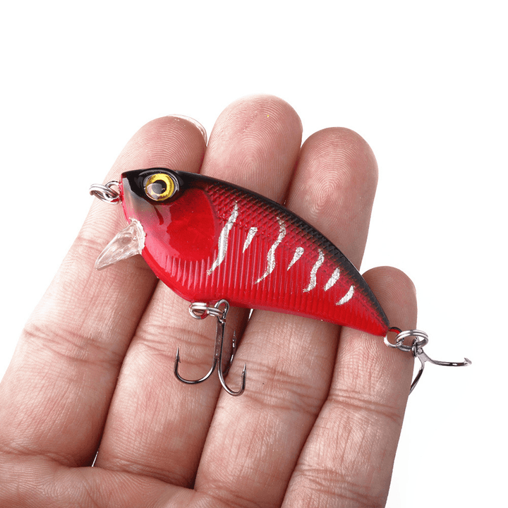 ZANLURE 10Pcs/Set 5.5Cm 6G VIB Minnow Fishing Crankbait Fishing Lure Artificial Hard Baits - MRSLM