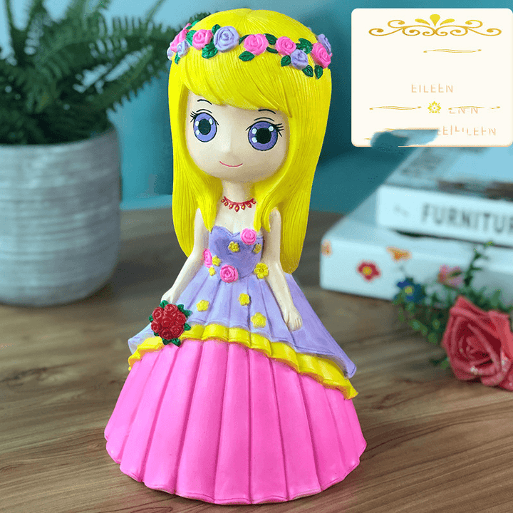 Children'S Handmade Toy Plaster Doll - MRSLM