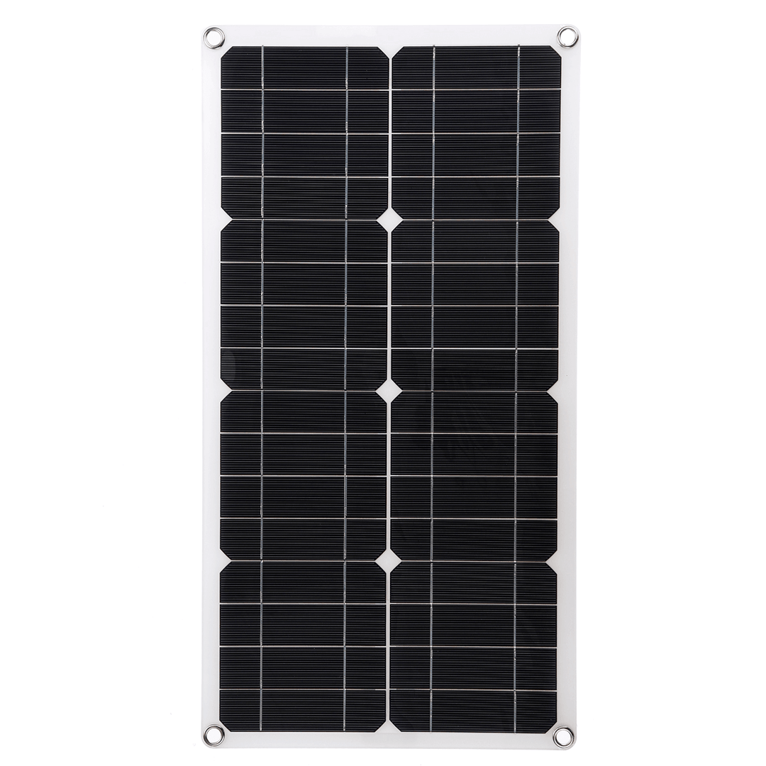 18V 25W Semi-Flexible Solar Panel for Outdoor Power Generation System Parking Shed Electric Car - MRSLM