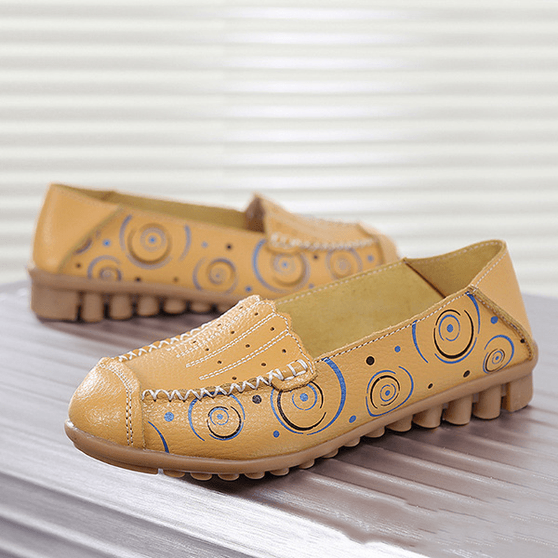 Women Slip on Flat Loafers - MRSLM