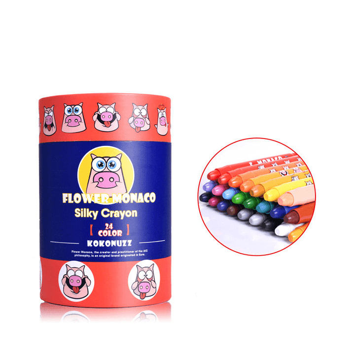 Washable Baby Rotating Mousse Crayon Set - MRSLM